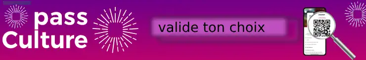 Valide ton choix Pass Culture
