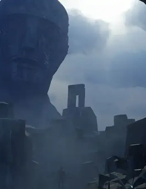 Titan face à l'humain dans la brume Ascenders - Escape Game en Réalité Virutelle Bourgoin