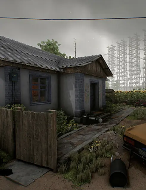 Maison abandonnée Chernobyl - Escape Game Bourgoin