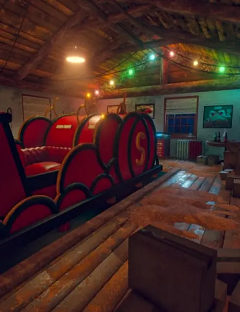 Traîneau du Père Noël Christmas - Escape Game en Réalité Virutelle Bourgoin