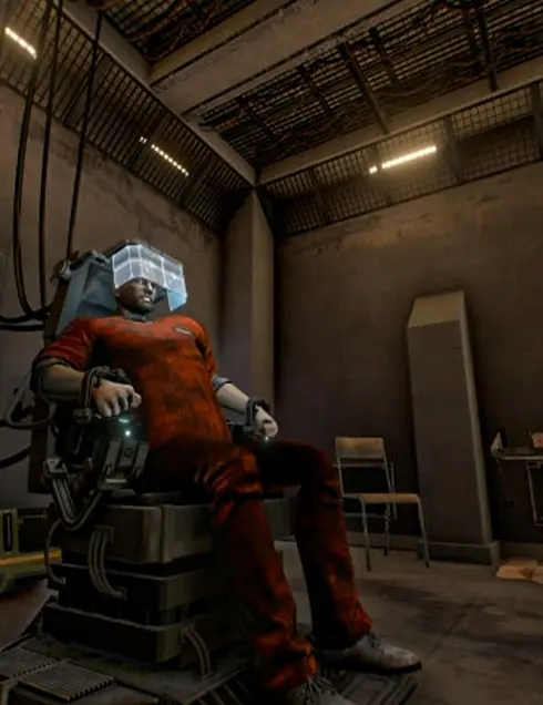 Prisonnier sur une chaise Cyberpunk - Escape Game en Réalité Virutelle Bourgoin