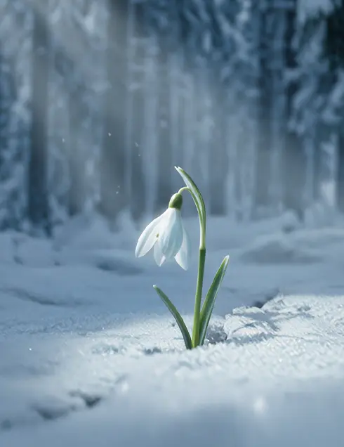 Une fleur dans le froid de FROZEN CASTLE - Escape Game en Réalité Virutelle Bourgoin
