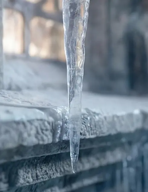 Stalactite Givre FROZEN CASTLE- Escape Game en Réalité Virutelle Bourgoin