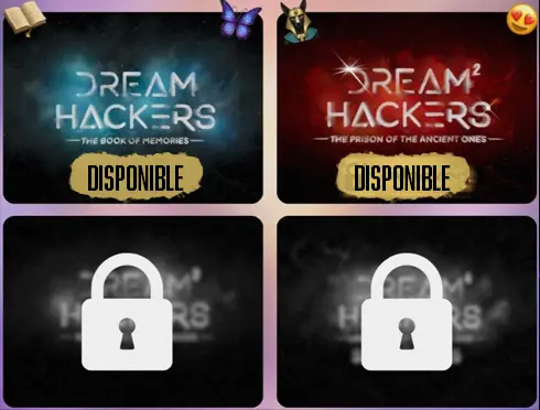 Disponibilites du jeu Dream Hackers - Réalité Virtuelle EYESCAPE Bourgoin Jallieu