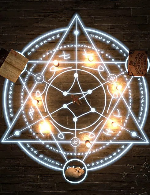 Etoile satanique Cursed Souls - Escape Game en Réalité Virutelle Bourgoin