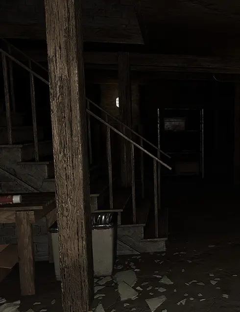 La cave de la maison Cursed Souls - Escape Game en Réalité Virutelle Bourgoin