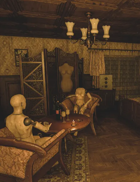 Salon de la Maison House of Fear - Escape Game en Réalité Virutelle Bourgoin
