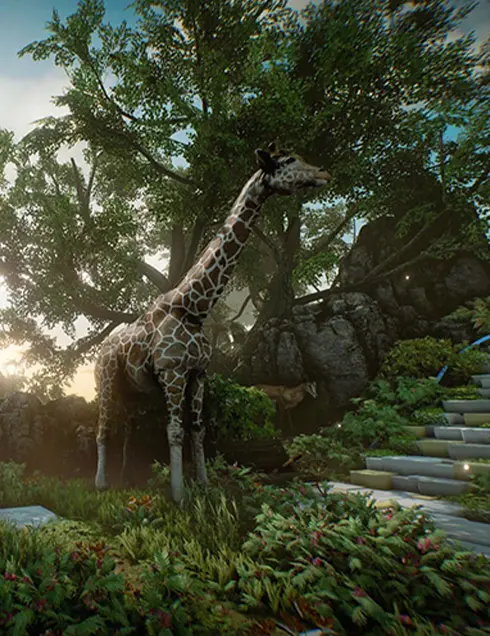 Girafe de Jungle Quest - Escape Game en Réalité Virutelle Bourgoin