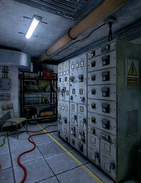 Armoire Electrique the prison - Escape Game en Réalité Virutelle Bourgoin