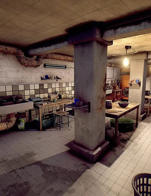 Cuisine de la Prison - Escape Game en Réalité Virutelle Bourgoin