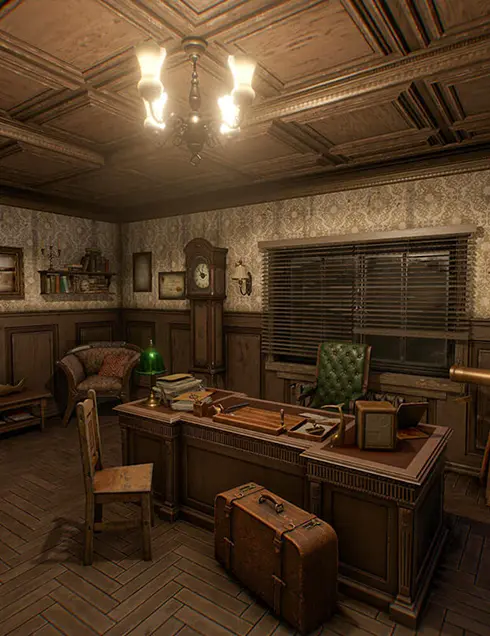 Bureau du sanctuaire - Escape Game en Réalité Virutelle Bourgoin