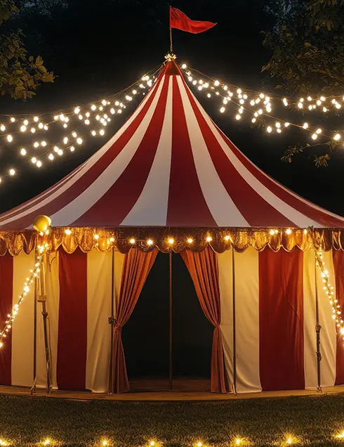 Chapiteau de cirque Circus - Escape Game Valence