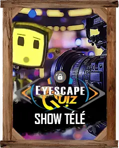 Affiche Quiz Game façon plateau télé Valence